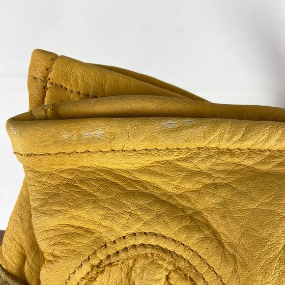 Wells Lamont Genuine Cowhide Leather Gloves Men's Medium - Picture 4 of 6